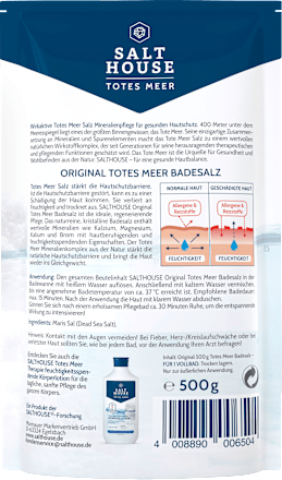 Badesalz Totes Meer Salthouse