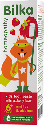 Детска паста за зъби с аромат на малина 6+ Bilka