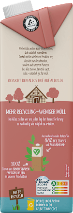 Pflanzendrink, Hafer-Mandel Natur ALLOS