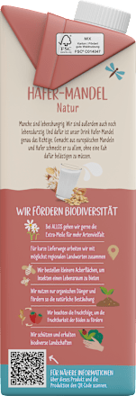 Pflanzendrink, Hafer-Mandel Natur ALLOS
