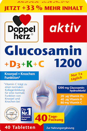 Glucosamin 1200 Tabletten 40 St Doppelherz