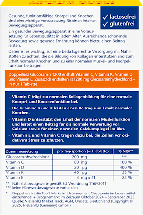 Glucosamin 1200 Tabletten 40 St Doppelherz