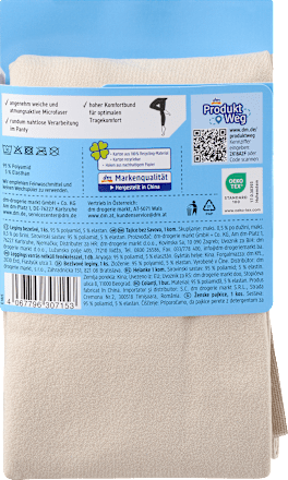 Leggings mit nahtlosem Panty beige Gr. 38/40 Fascino