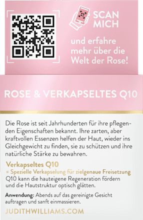 Nachtcreme Rose Judith Williams