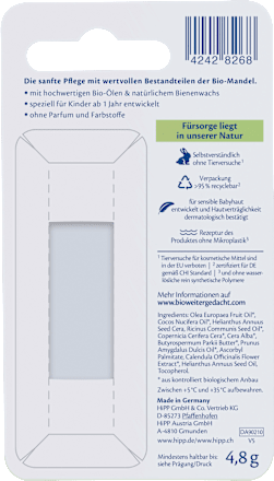 Lippenpflege sensitiv HiPP Babysanft