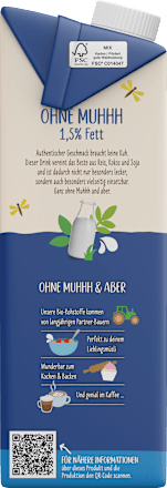 Pflanzendrink, Ohne Muhhh 1,5% Fett ALLOS