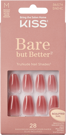 Künstliche Nägel Bare But Better 04 Nude Nude KISS