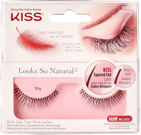 Künstliche Wimpern Looks So Natural 01 Shy (1 Paar) KISS