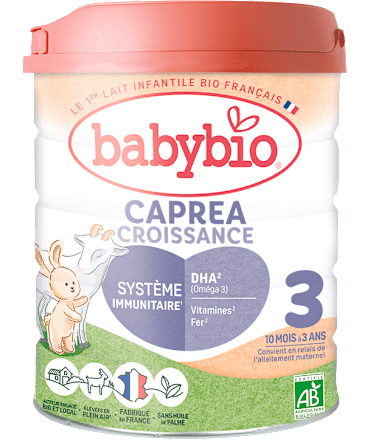 bio pokračovací mléčná kojenecká výživa 3 kozí Caprea 10m babybio