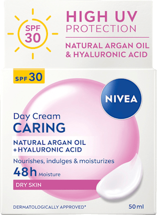 NIVEA Caring dnevna krema za lice SPF 30 NIVEA