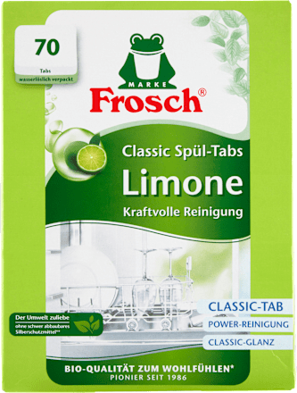 tablety do myčky s vůní limetky Frosch
