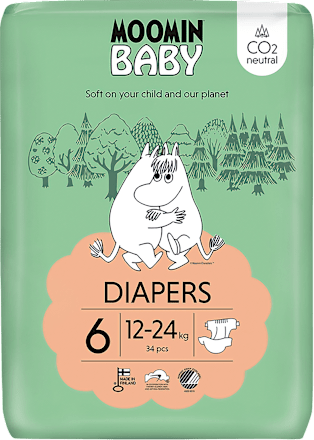 pleny velikost 6, 12-24 kg Moomin Baby
