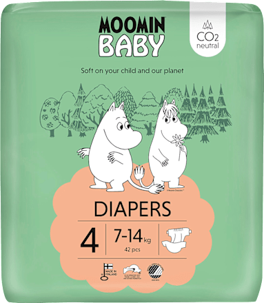 pleny velikost 4, 7-14 kg Moomin Baby