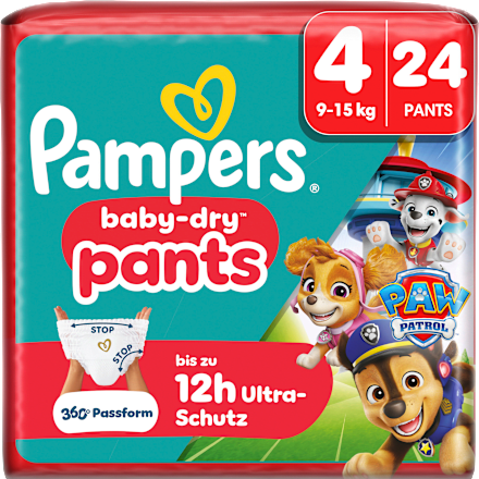 Baby Pants Baby Dry Paw Patrol Gr. 4 (9-15 kg) Pampers