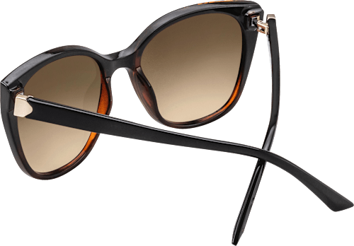 sluneční brýle hnědé, cat-eye design SUNDANCE