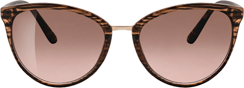Sonnenbrille Damen Holzoptik-Muster SUNDANCE