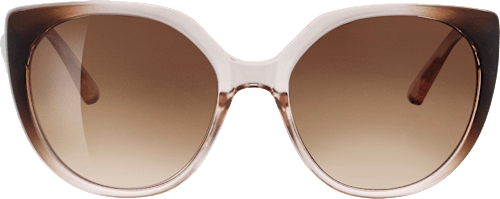 Sonnenbrille Damen transparent rosé-braun SUNDANCE