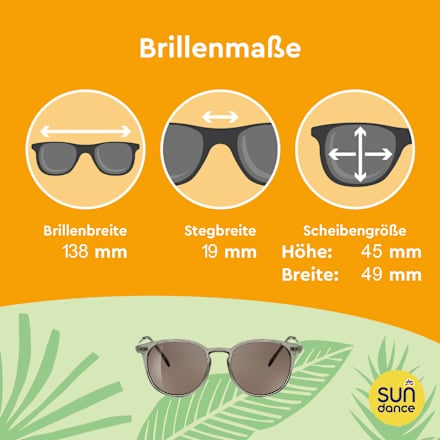 sluneční brýle šedé SUNDANCE