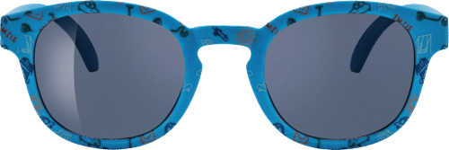 Sonnenbrille Kids blau mit Motiven SUNDANCE