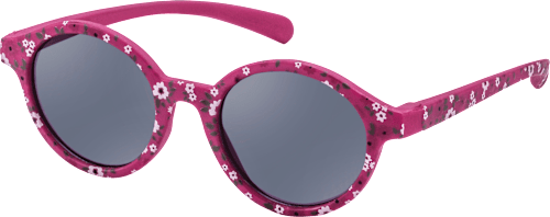 Sonnenbrille Kids pink mit Blümchen SUNDANCE