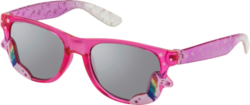 Sonnenbrille Kids pink mit Einhorn & Sternen SUNDANCE