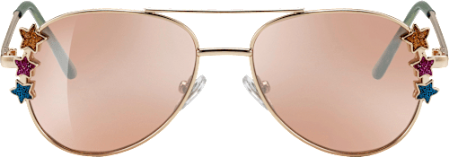 Sonnenbrille Kids gold mit Sternchen SUNDANCE