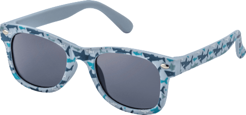 Sonnenbrille Kids blau mit Haimotiven SUNDANCE