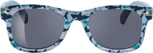 Sonnenbrille Kids blau mit Haimotiven SUNDANCE