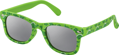 Sonnenbrille Kids grün mit Dinos SUNDANCE