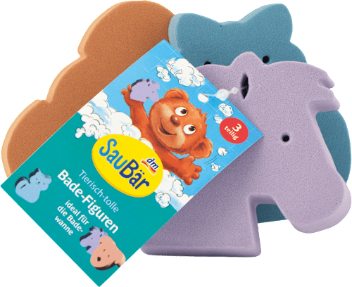 Penové zvieratká do vane SauBär