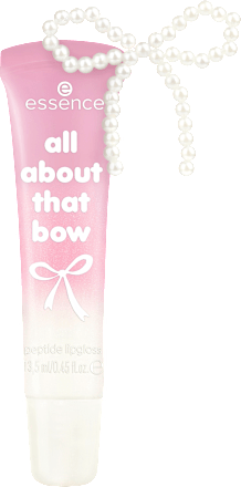 Glos za ustnice s peptidi All About That Bow, 01 Kiss 'n Bow essence