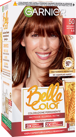 Tinta permanente Belle Color mogano naturale 50 GARNIER