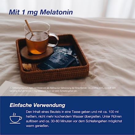 Orthomol Nemuri night Heißgetränk-Granulat 15 St orthomol