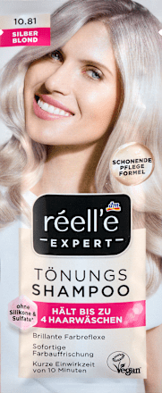 Tönungsshampoo 10.81 Silberblond réell‘e EXPERT
