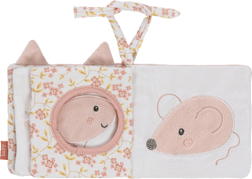 Softbilderbuch Katze, rosa fehn