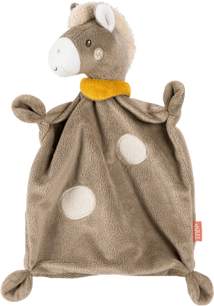 Schmusetuch Pferd, braun fehn