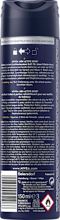 Antitranspirant Deospray Active Extreme Real Madrid NIVEA MEN
