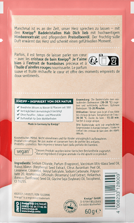 Badesalz Hab dich Lieb Kneipp