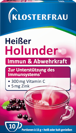 Heißer Holunder Heißgetränk Beutel 10 St. Klosterfrau