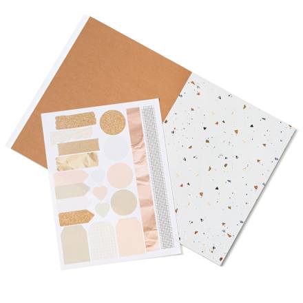 Motivpapier Block 15x20 cm Texturen Paradies