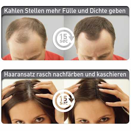 Streuhaar – Nr. 5 - 6 Medium Brown Cover Hair