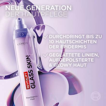Feuchtigkeitsfluid Glass Skin L'ORÉAL PARiS REVITALIFT