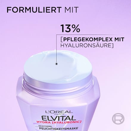 Haarmaske Hydra Hyaluronic L'ORÉAL PARiS ELVITAL