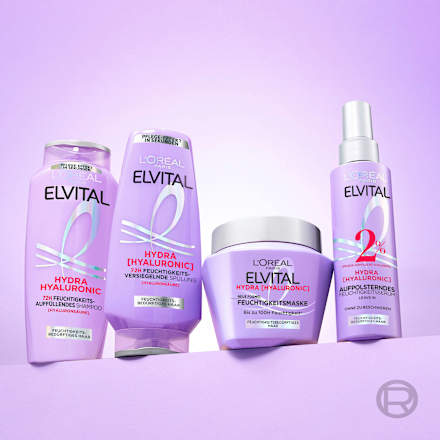 Haarmaske Hydra Hyaluronic L'ORÉAL PARiS ELVITAL