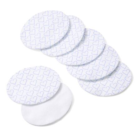 Тампони за почистване на лице Сърца ebelin