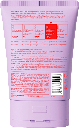 Shampoo Curl Power being