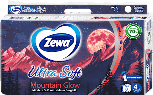 Toilettenpapier Ultra Soft (8x150 Blatt) Zewa