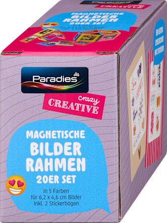 DIY 2026 Magnetische Bilderrahmen Set Paradies