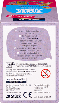 DIY 2026 Magnetische Bilderrahmen Set Paradies