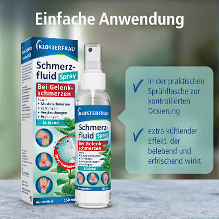 Schmerzfluid Spray Klosterfrau
